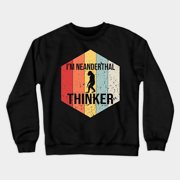 im neanderthal thinker texas Mississippi Neanderthal Thinker Crewneck Sweatshirt by yalp.play